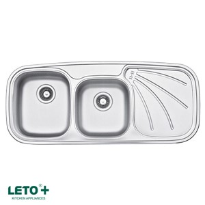 سینک توکار لتو + LETO مدل TX-7 ساخت ترکیه